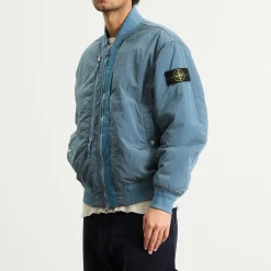 Stone Island Nylon Metal EcoNyl PrimaLoft Bomber Jacket
