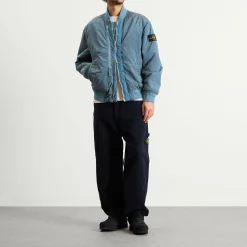 Stone Island Nylon Metal EcoNyl PrimaLoft Bomber Jacket