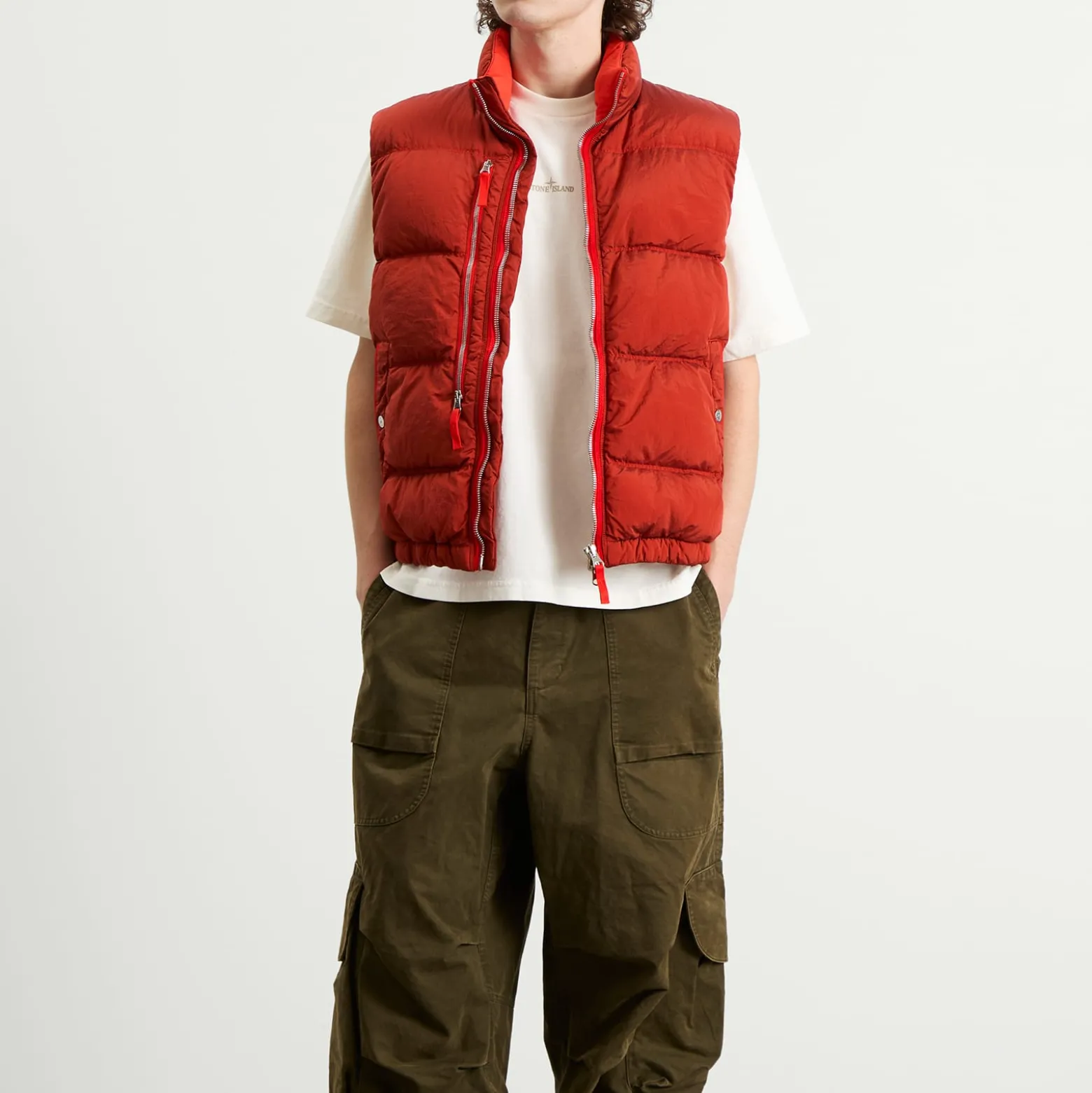 Stone Island Nylon Metal EcoNyl Down Vest