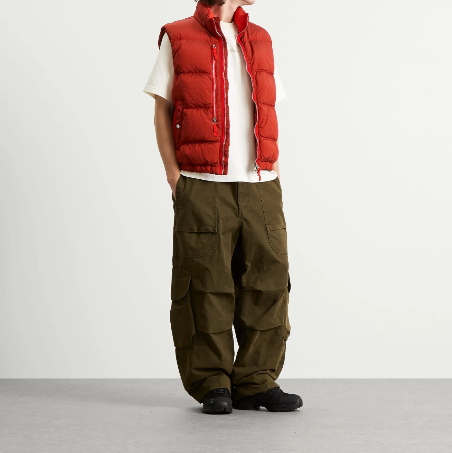 Stone Island Nylon Metal EcoNyl Down Vest