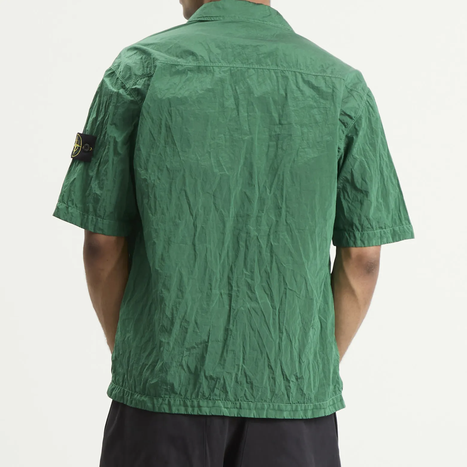 Stone Island Nylon Metal Short Sleeve Shirt