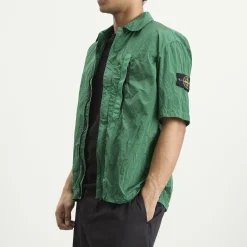 Stone Island Nylon Metal Short Sleeve Shirt