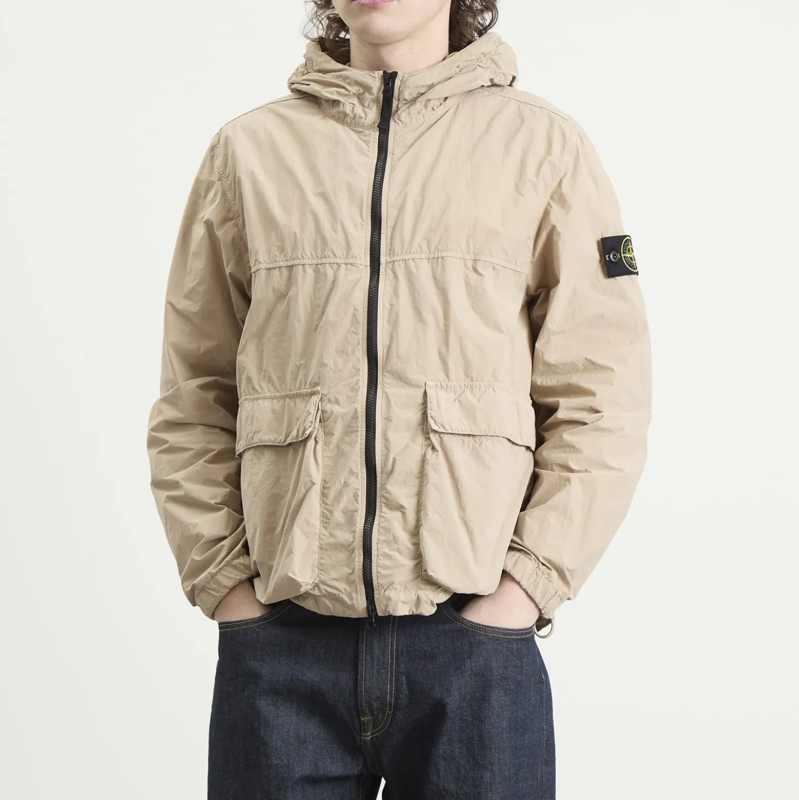 Stone Island Nylon Smerigliato-TC Short Parka