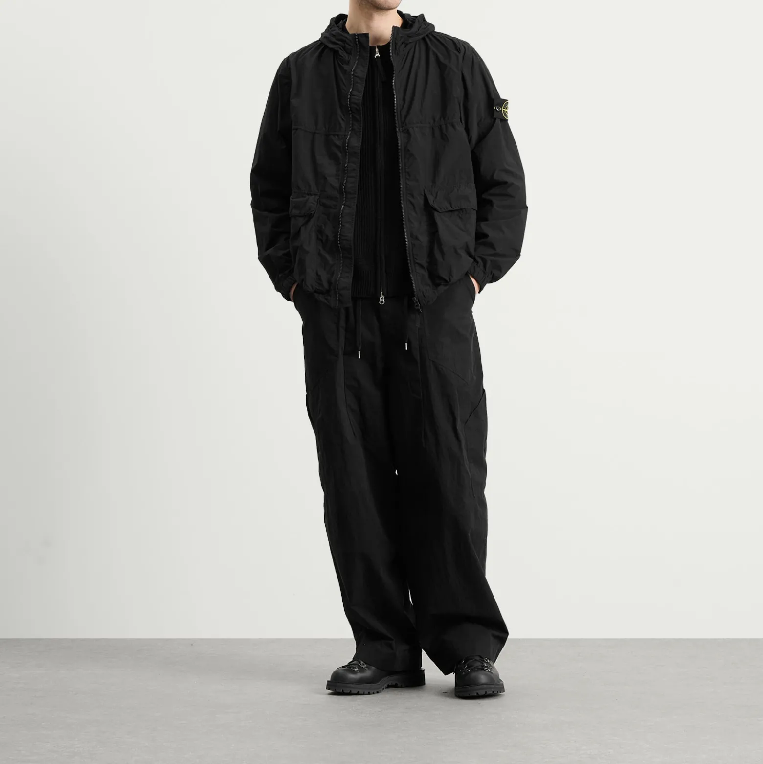 Stone Island Nylon Smerigliato-TC Short Parka