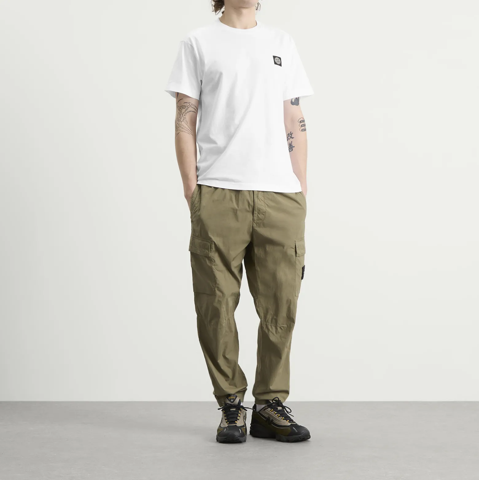Stone Island Patch Logo T-Shirt