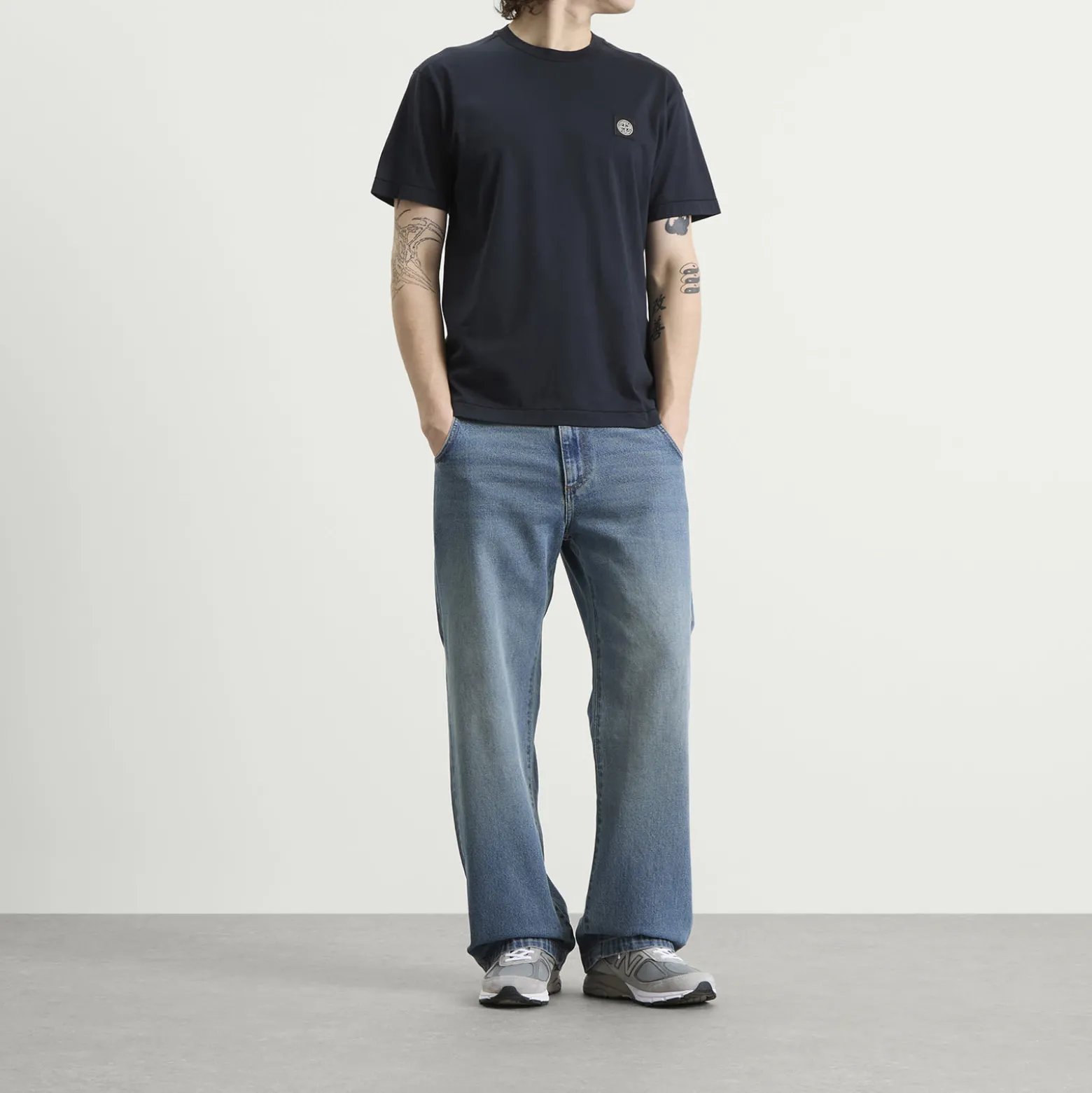 Stone Island Patch Logo T-Shirt