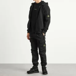 Stone Island Sateen Cargo Jogger Pants