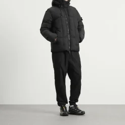 Stone Island Seam Faded Light Nylon Tela Down Jacket