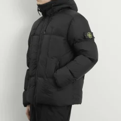 Stone Island Seam Faded Light Nylon Tela Down Jacket