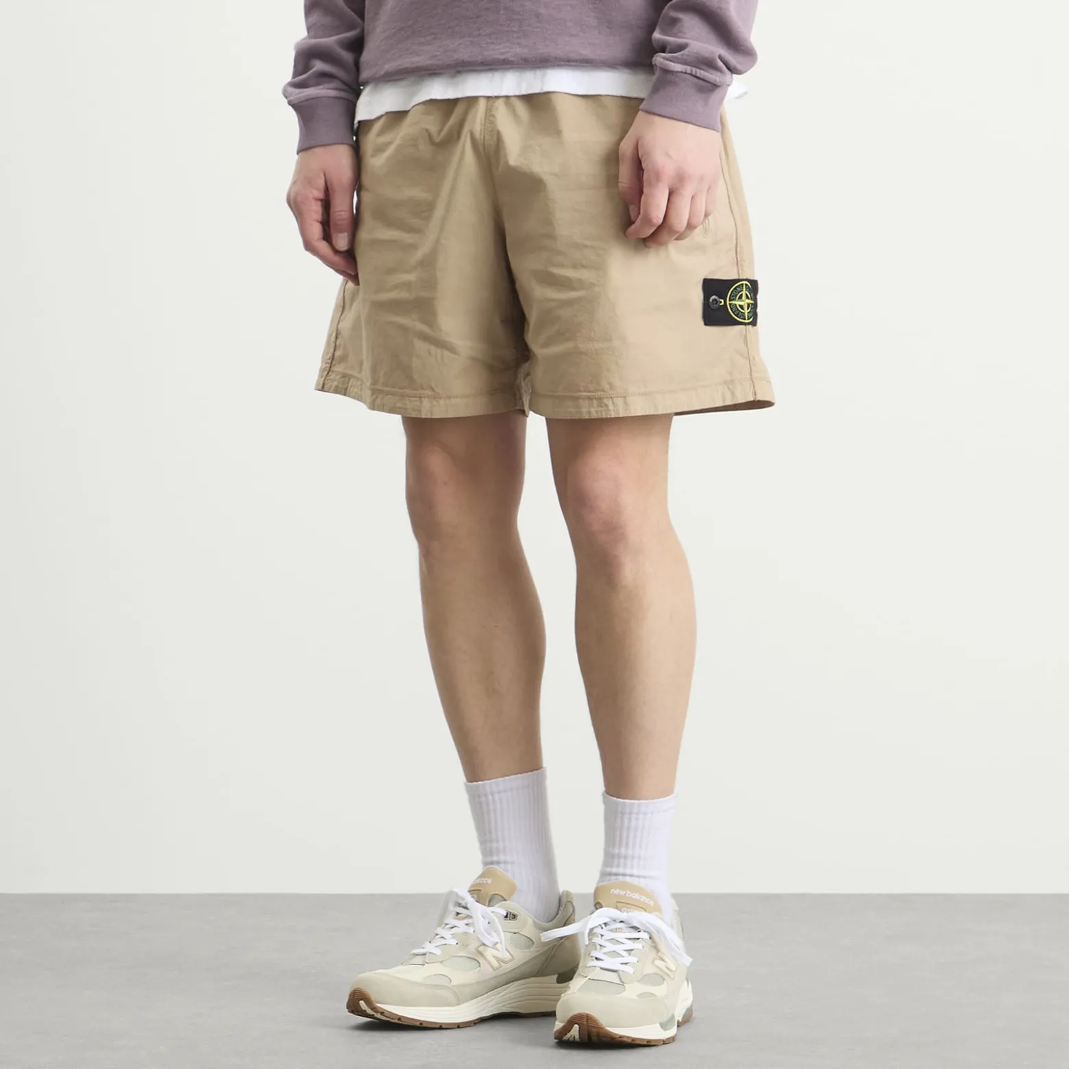 Stone Island Tela Paracadute Shorts