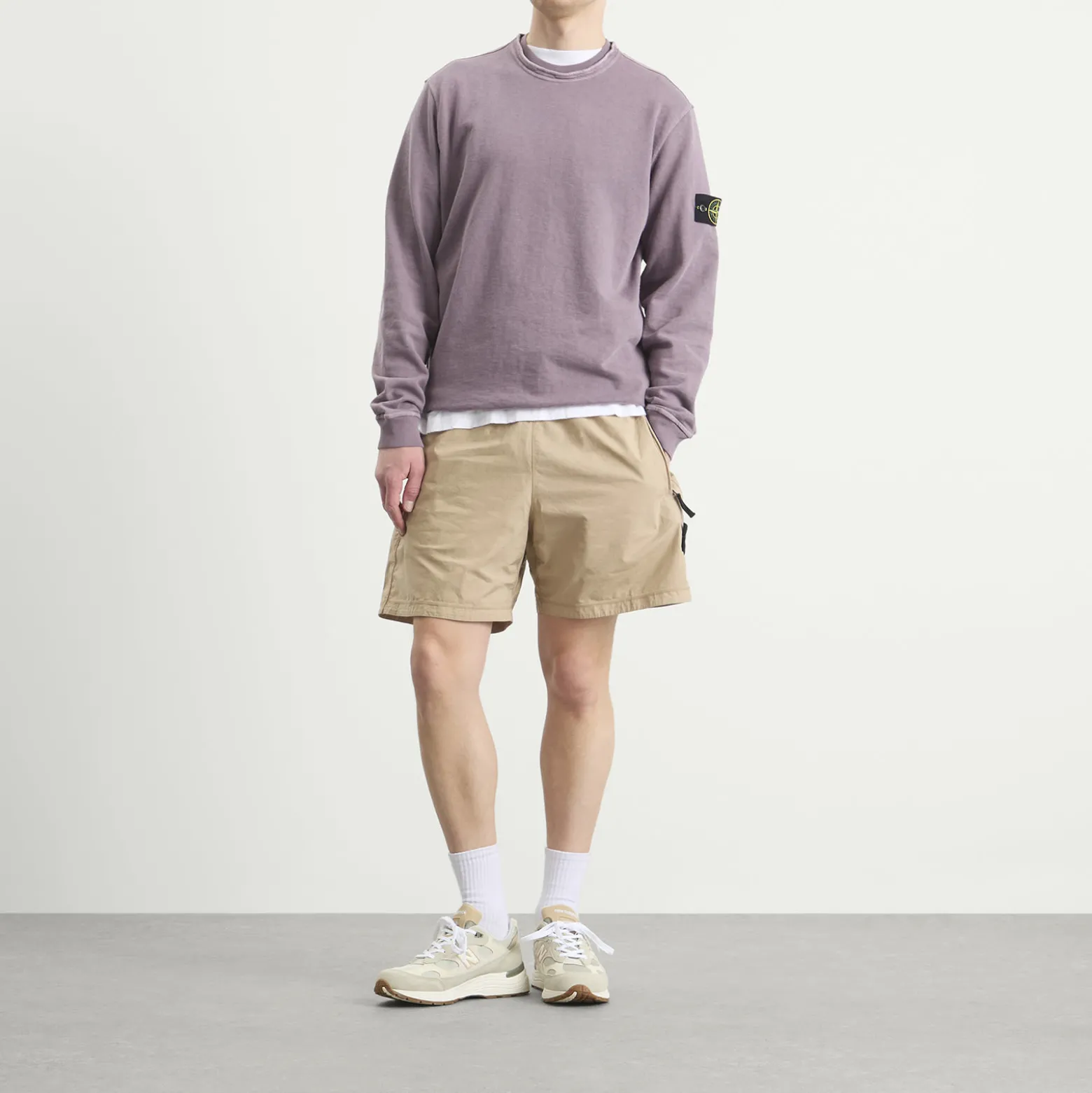Stone Island Tela Paracadute Shorts