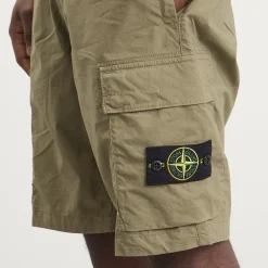 Stone Island Tela Paracadute Cargo Shorts