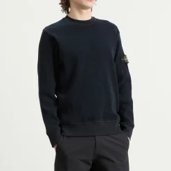 Stone Island Waffle Crew Neck Sweatshirt