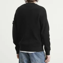 Stone Island Waffle Crew Neck Sweatshirt