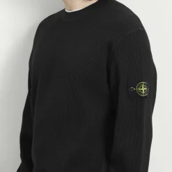 Stone Island Waffle Crew Neck Sweatshirt