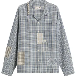 Story mfg Greetings Patchwork Long Sleeve Shirt
