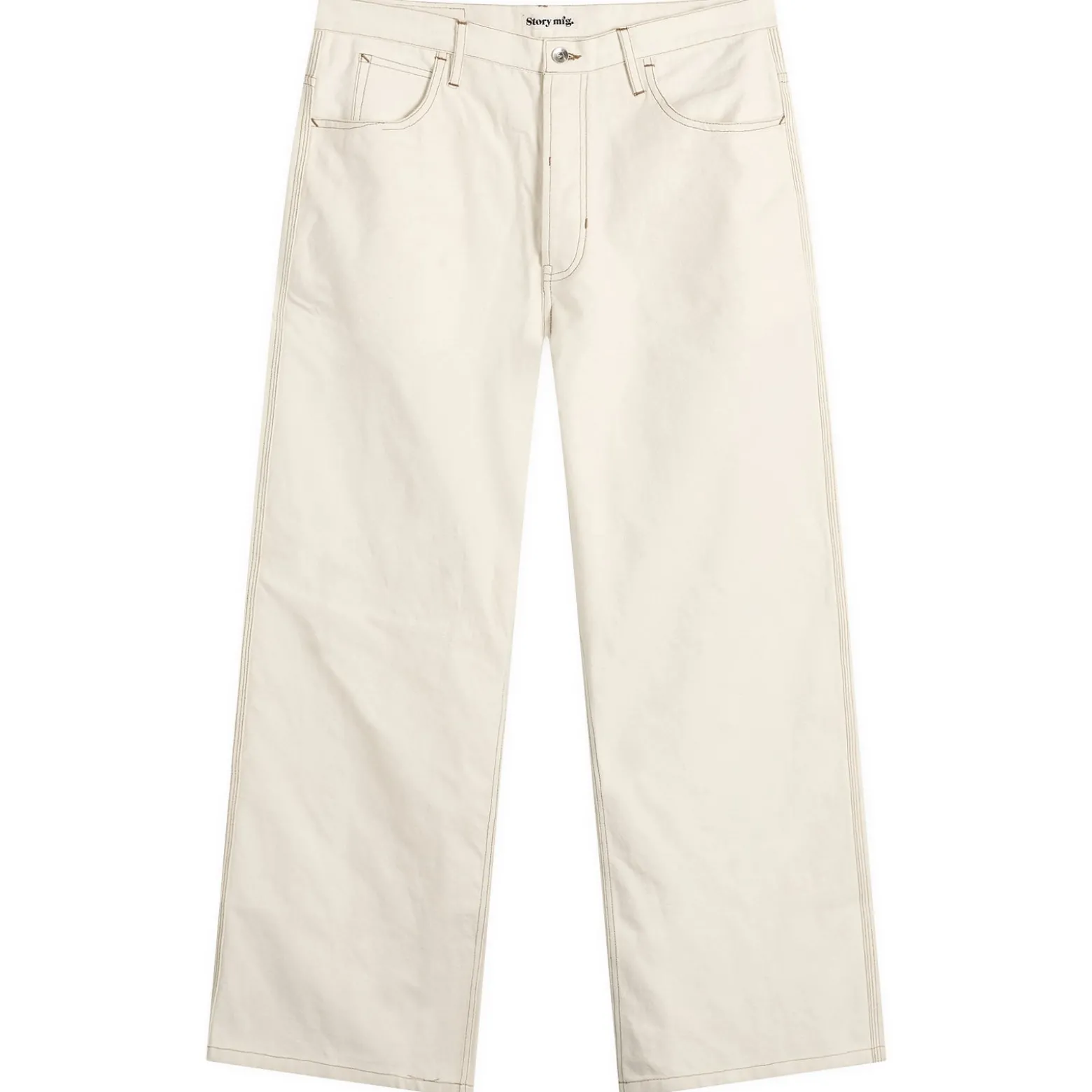 Story mfg. Hand Applique Rainbow Patchwork Poetry Pants