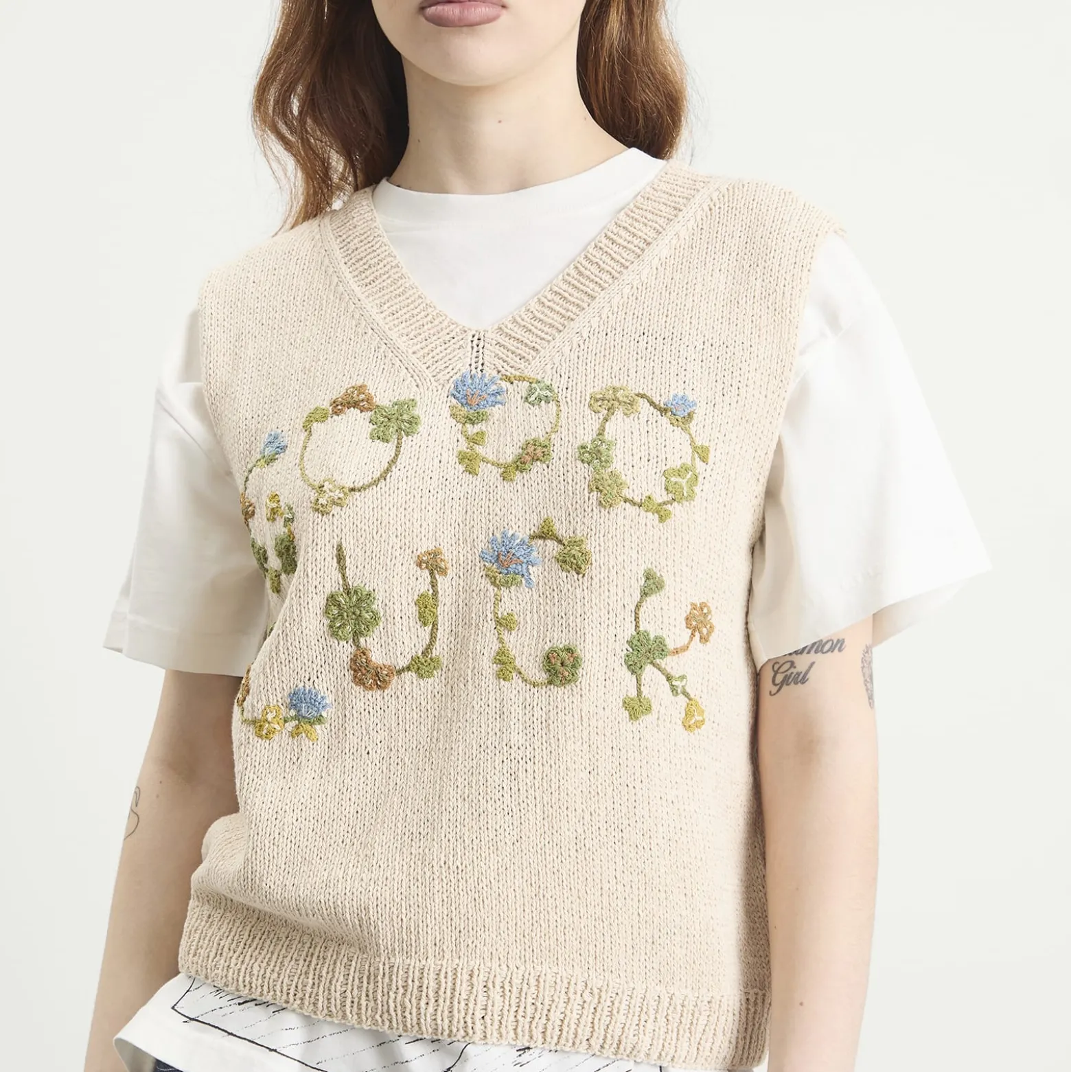 Story mfg. Hand Knit Party Vest