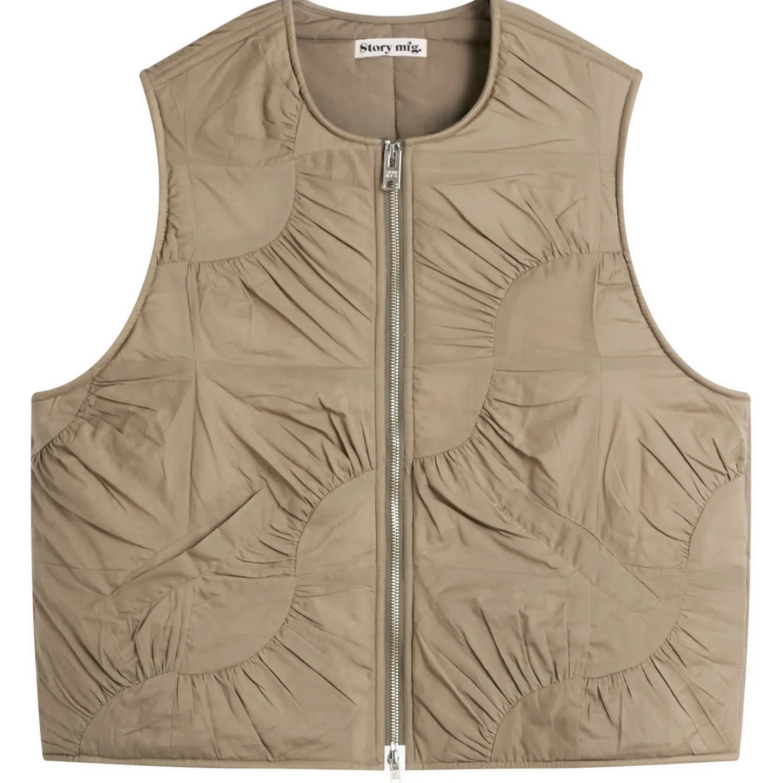 Story mfg. Pluto Zip Up Padded Vest