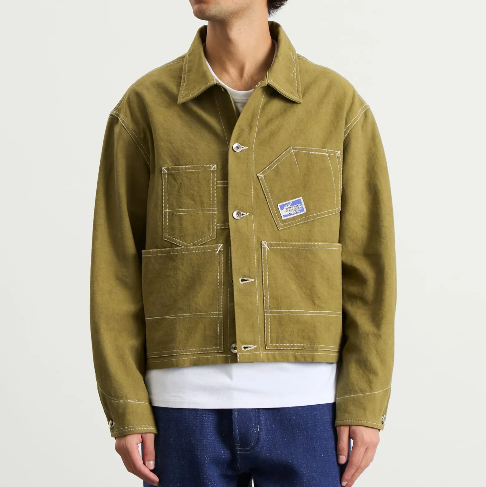 Story mfg Station Canvas Wonky-Wear Jacket