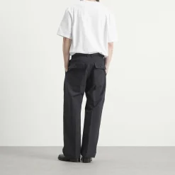 Studio Nicholson Balos Cotton Wide Leg Trouser