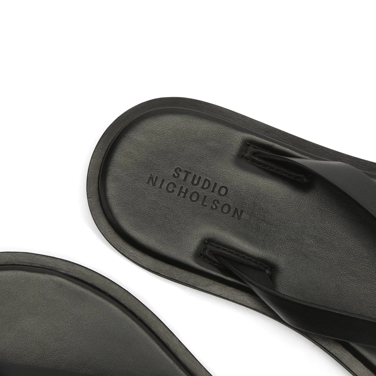 Studio Nicholson Curren Leather Flip Flop