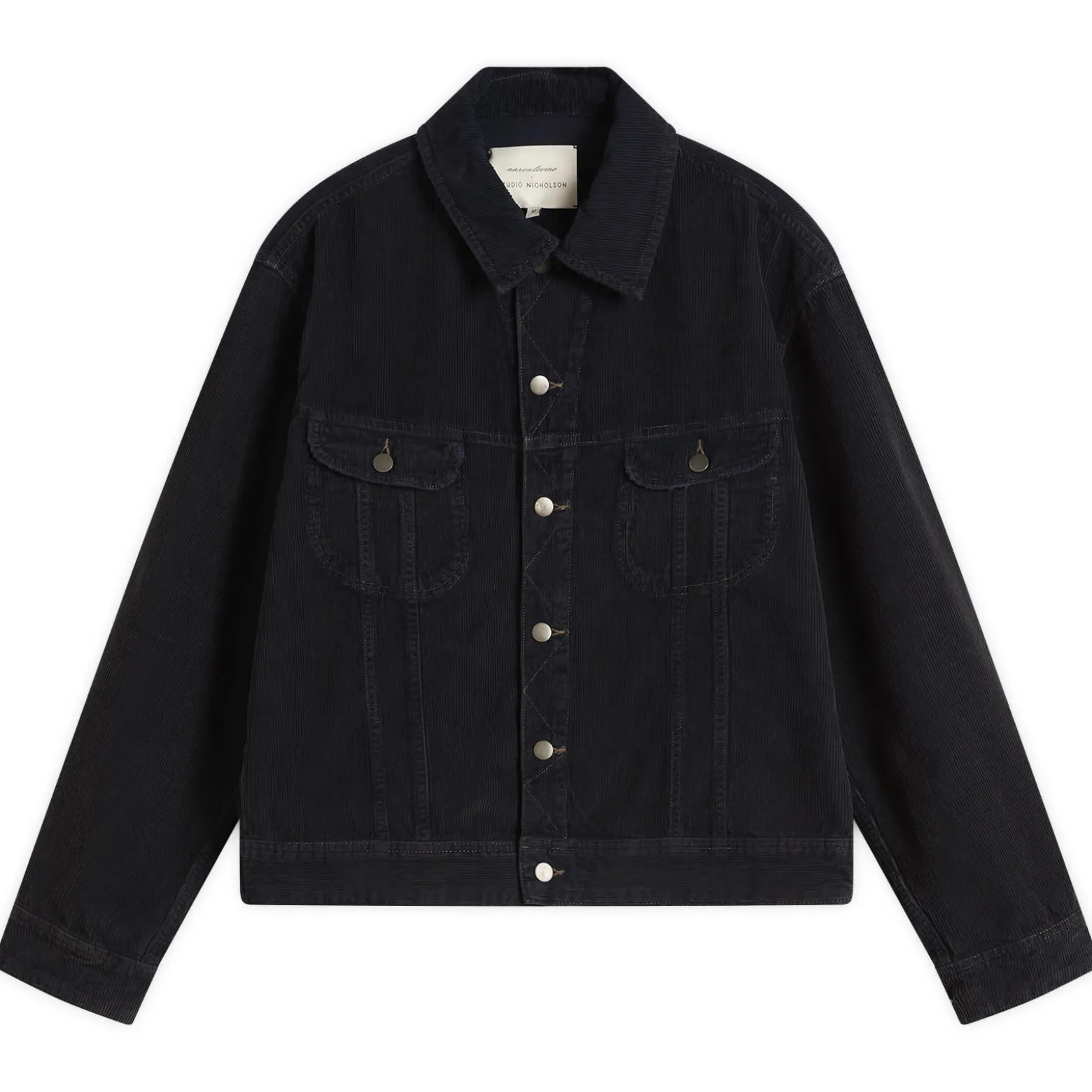 Studio Nicholson Derby Double Dye Corduroy Trucker Jacket