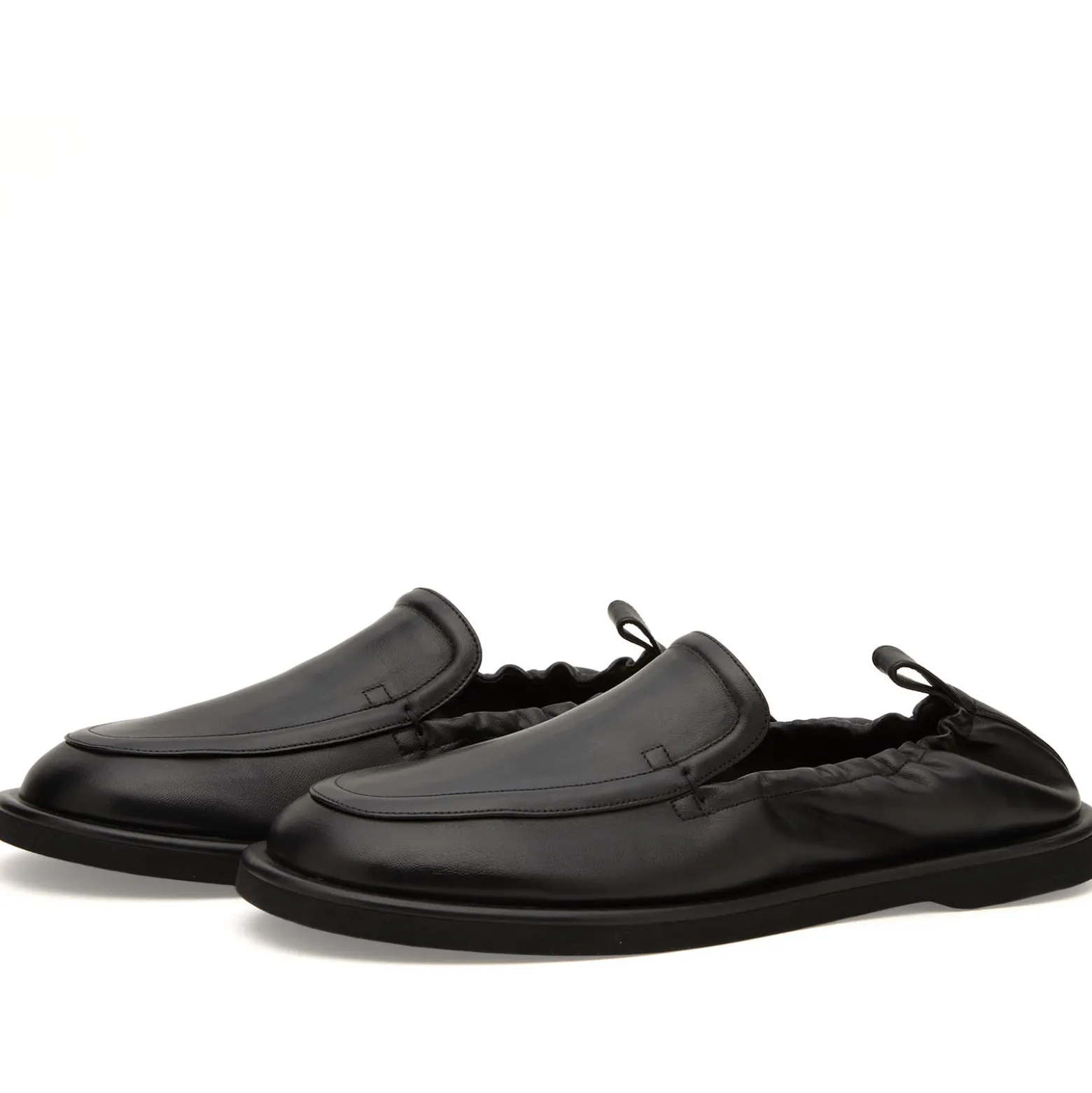Studio Nicholson Donovan Leather Elastic Back Loafer
