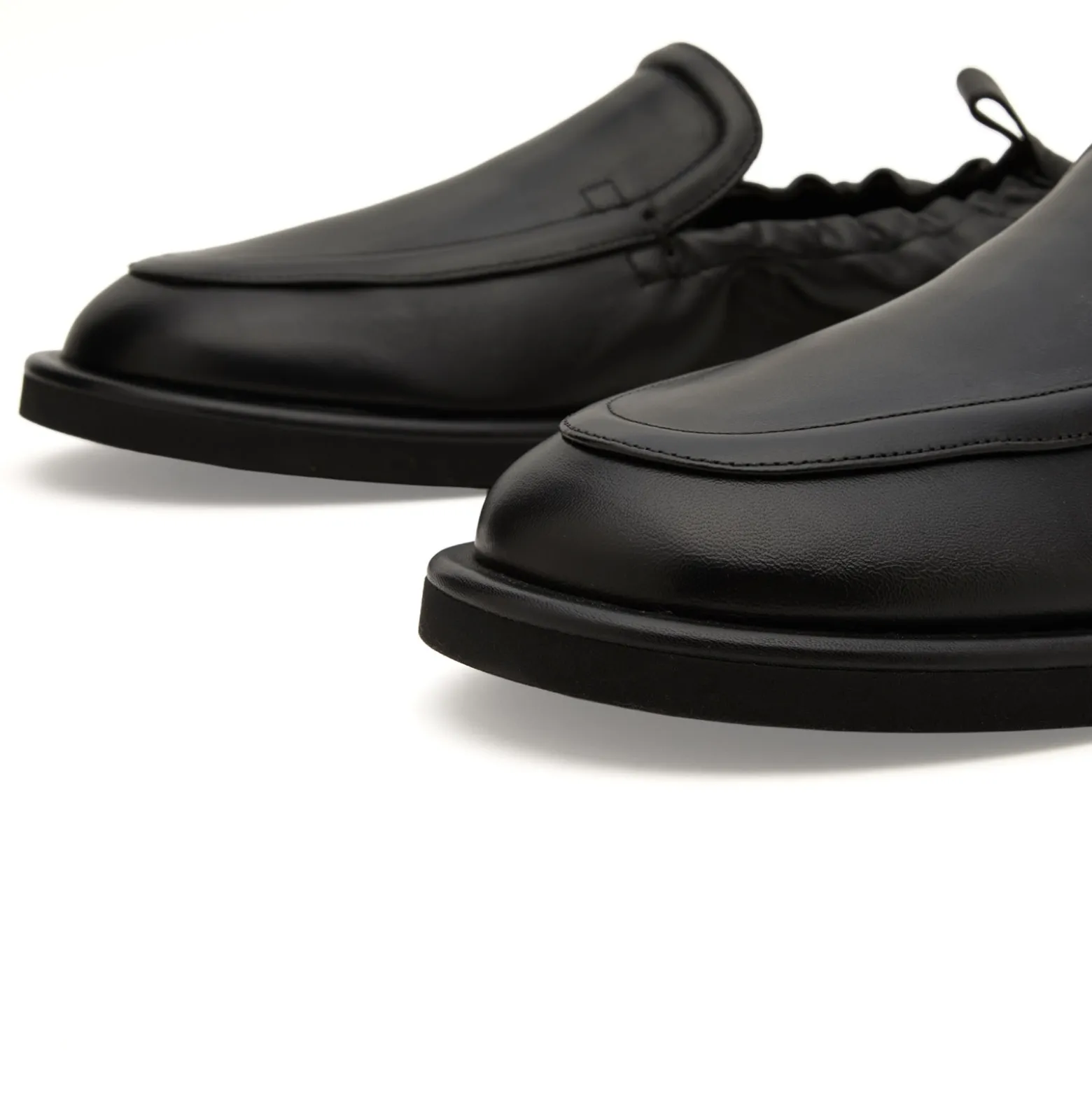 Studio Nicholson Donovan Leather Elastic Back Loafer