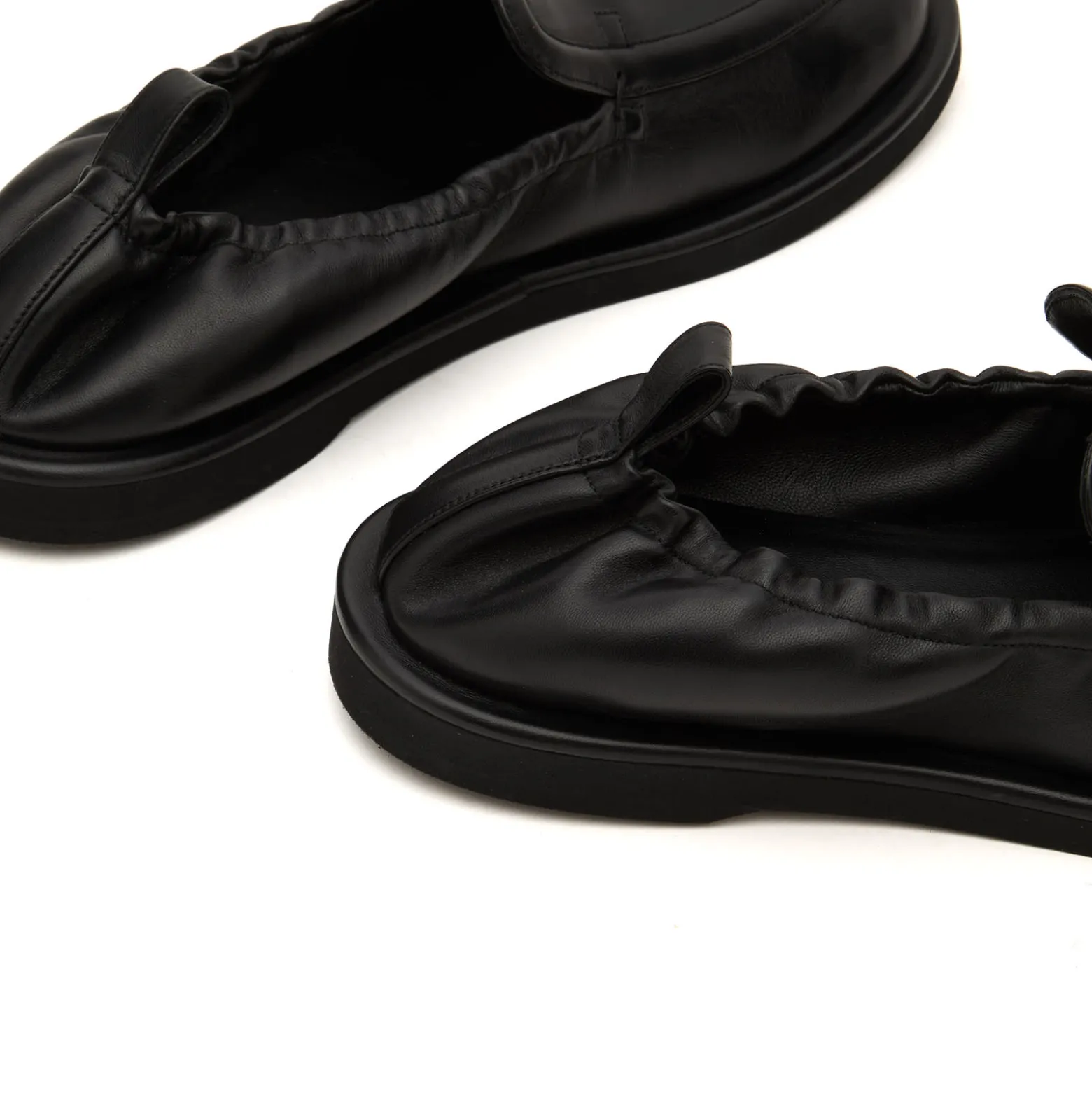 Studio Nicholson Donovan Leather Elastic Back Loafer