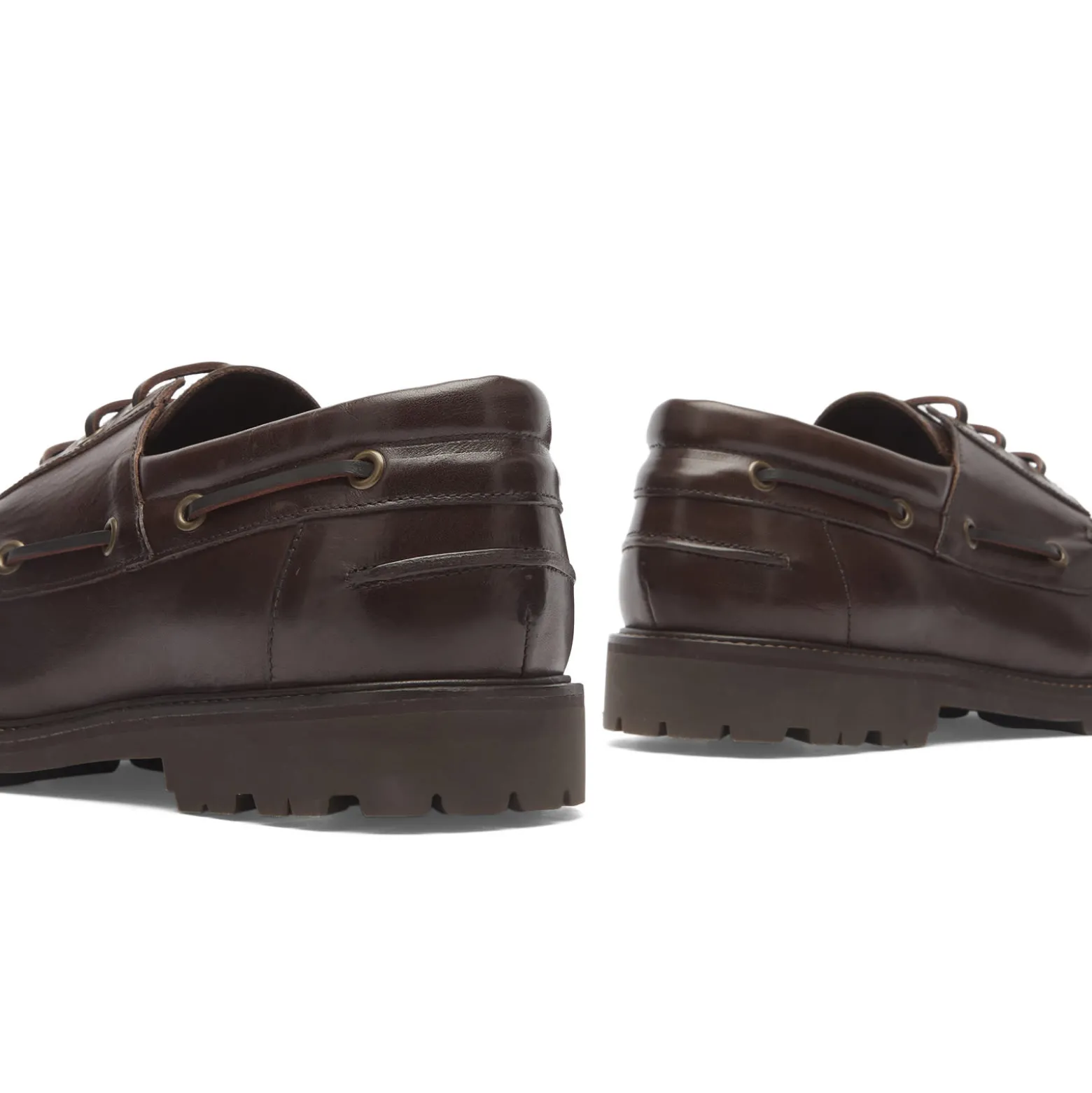 Studio Nicholson Gusto Leather Boat Shoe