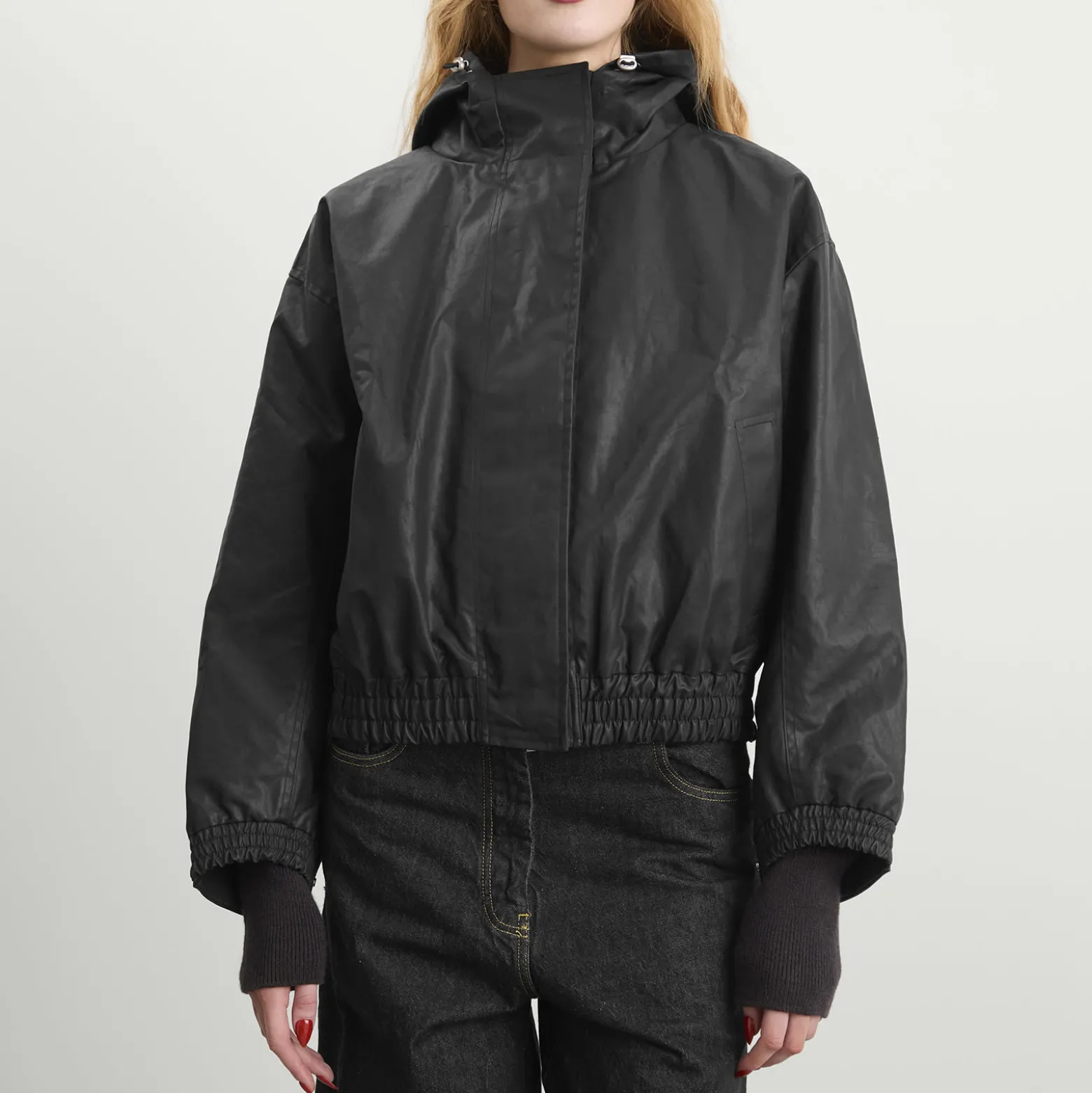 Studio Nicholson Hooded Short Coat