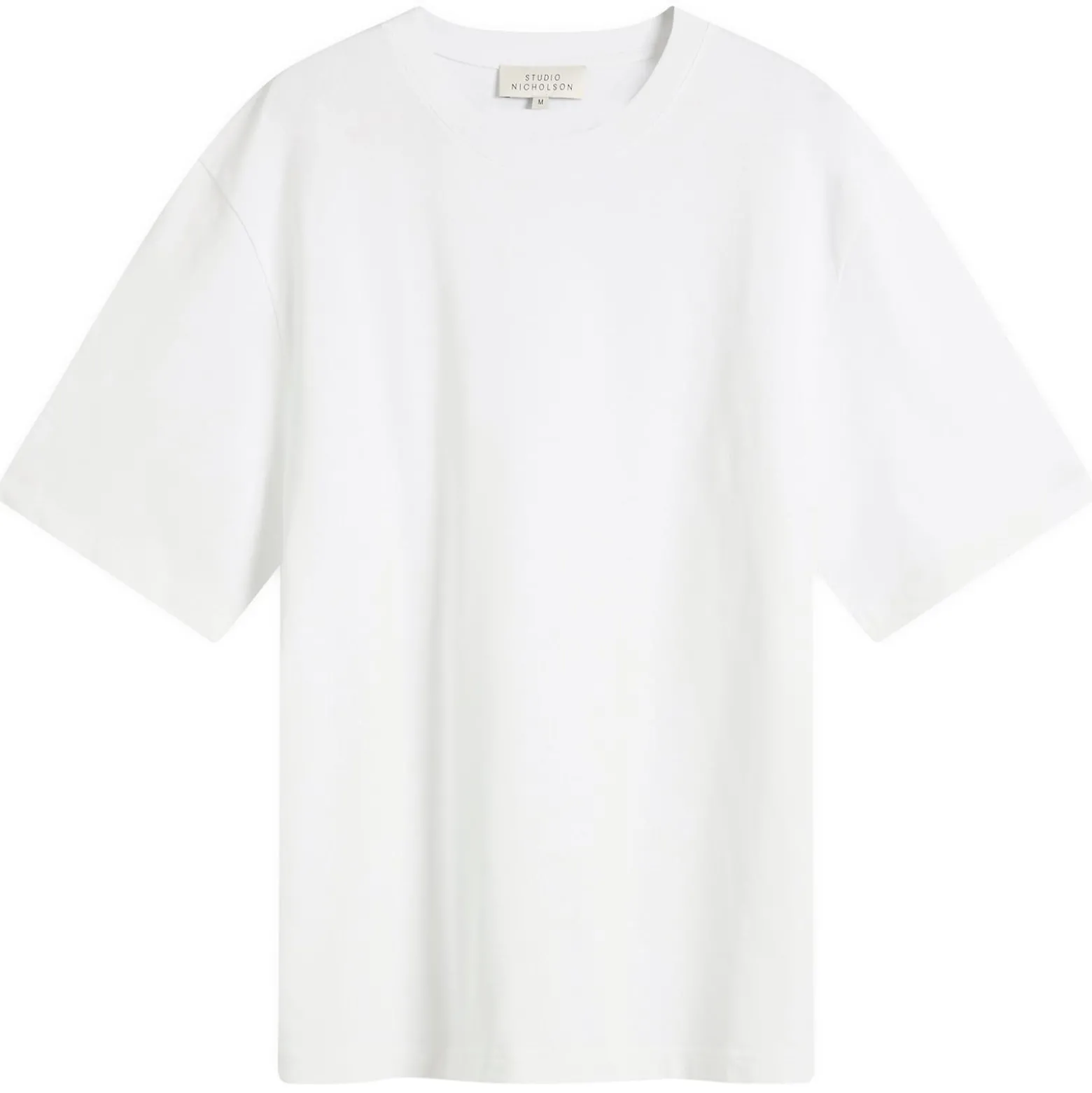 Studio Nicholson Lay Branded Boxy Fit T-Shirt