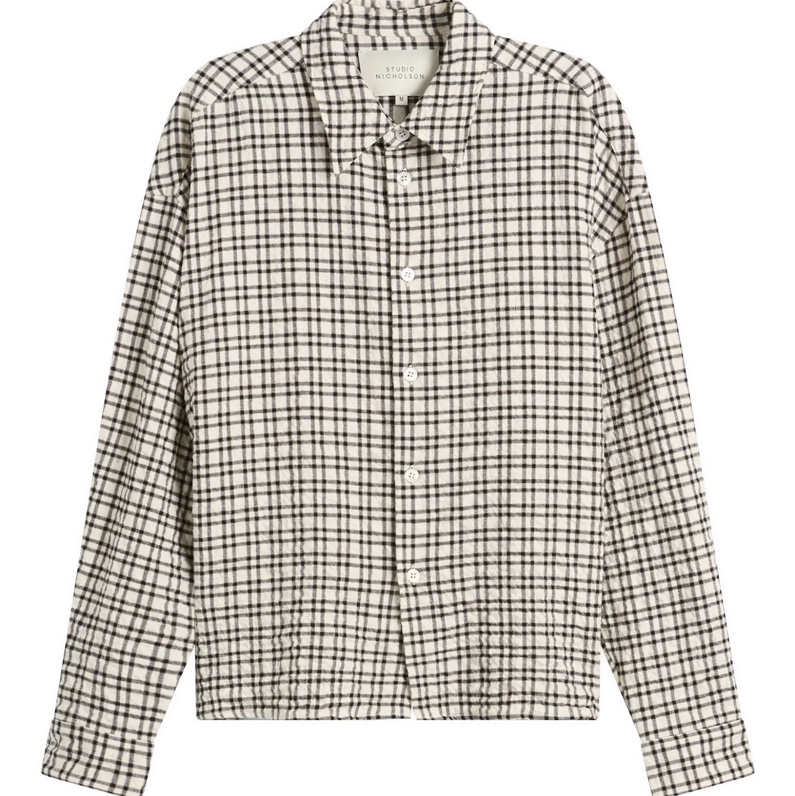 Studio Nicholson Nostra Cotton Check Shirt