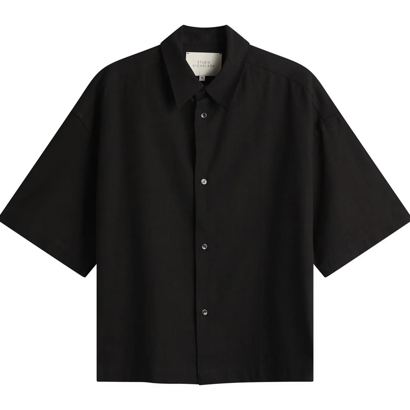 Studio Nicholson Sanko Cotton Linen Boxy Shirt