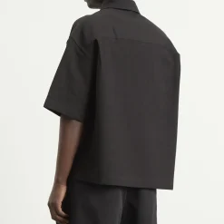 Studio Nicholson Sanko Cotton Linen Boxy Shirt