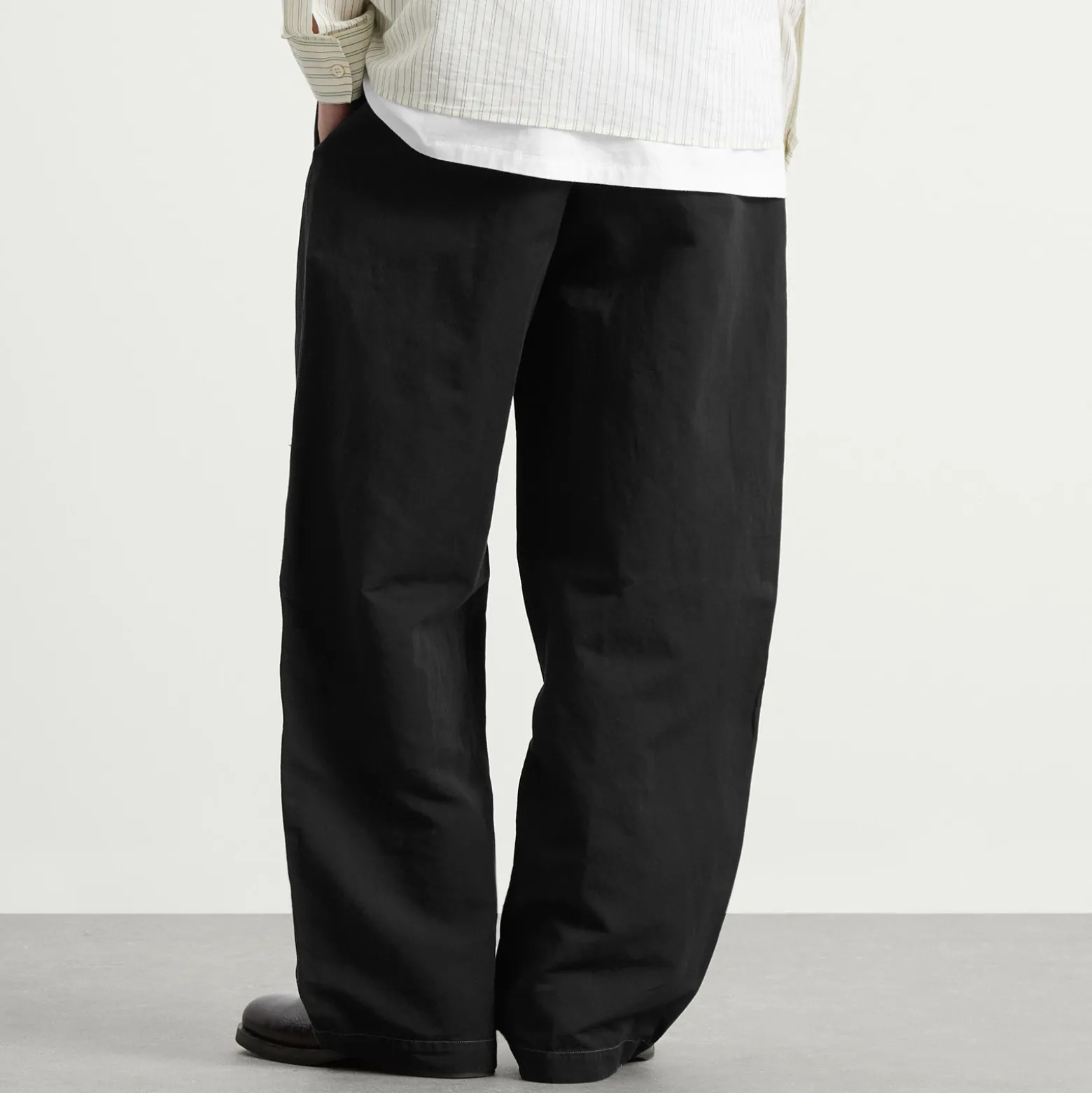 Studio Nicholson Sonny Cotton Linen Drawstring Trouser