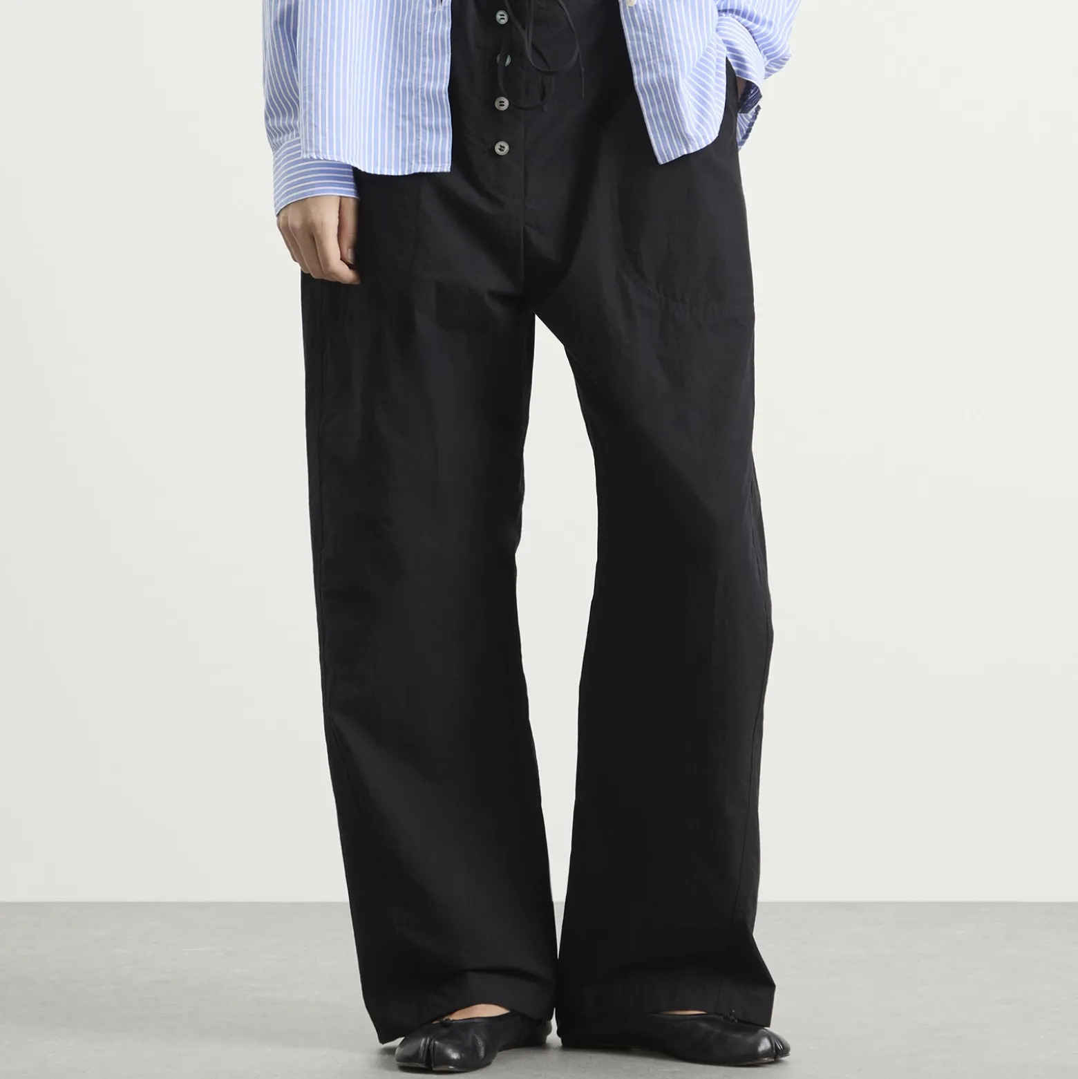 Studio Nicholson Ventura Drawstring Trousers