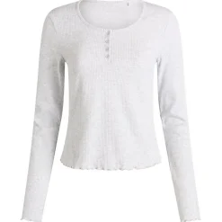 TALA Sleep Lounge Henley Long Sleeve Top