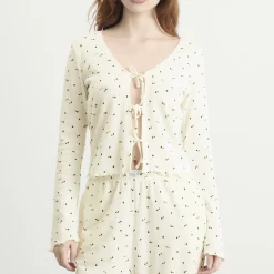 TALA Sleep Lounge Tie Cardigan