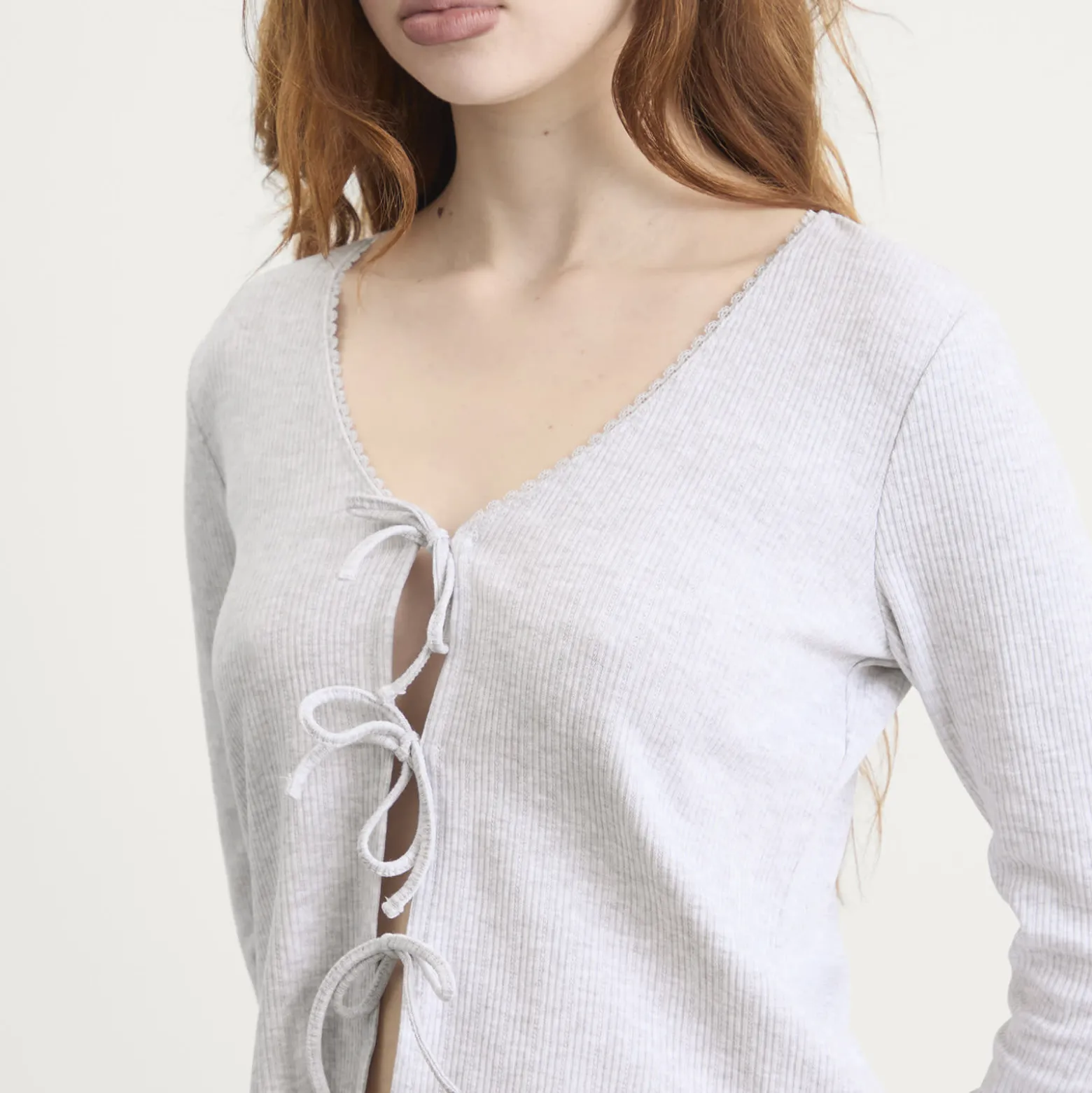 TALA Sleep Lounge Tie Cardigan