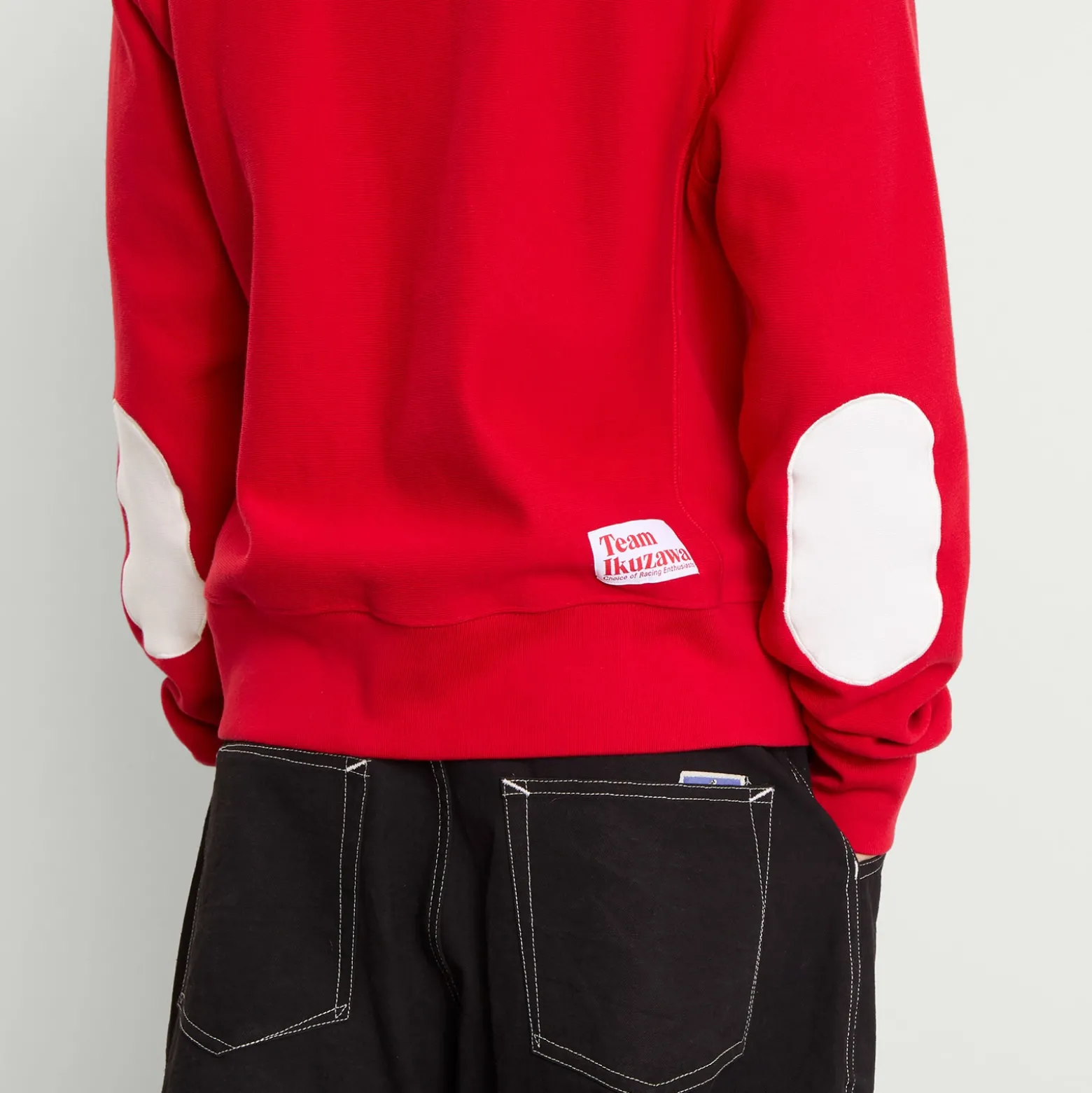 Team Ikuzawa Elbow Patch Logo Sweatshirt