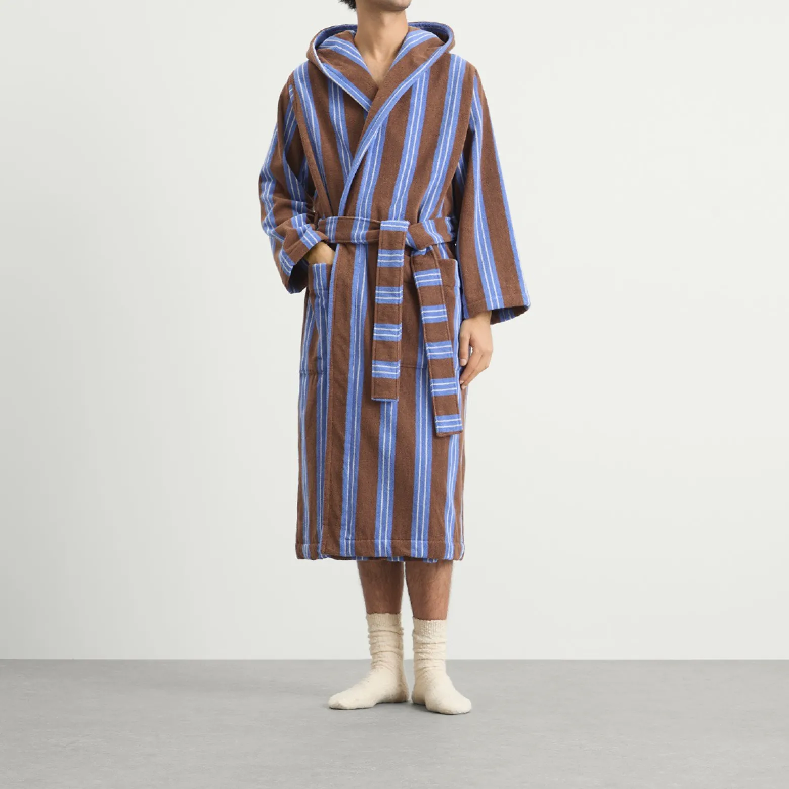 Tekla Fabrics Terry Hooded Bathrobe