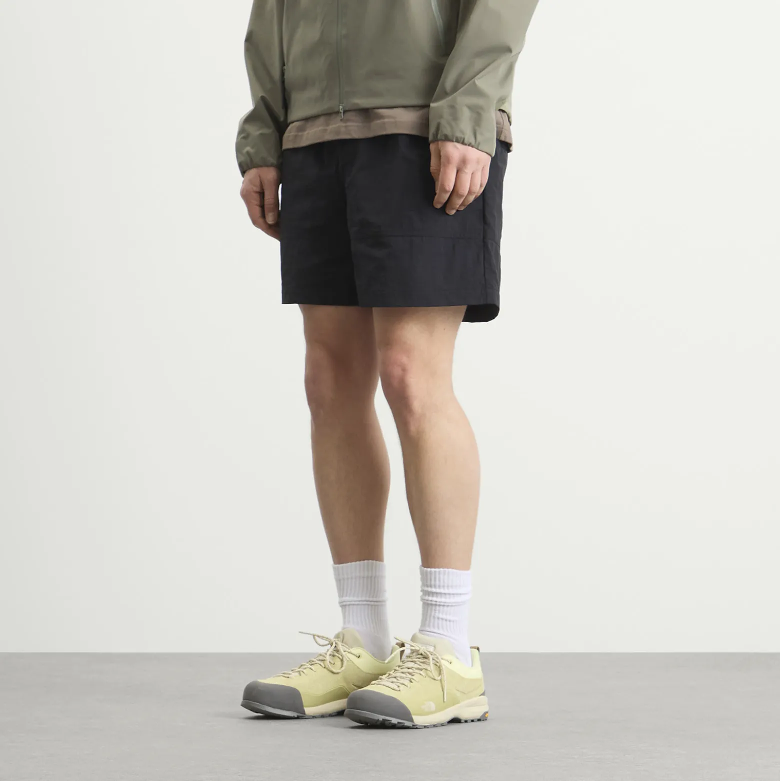 The North Face Red Box Nylon Belted Shorts