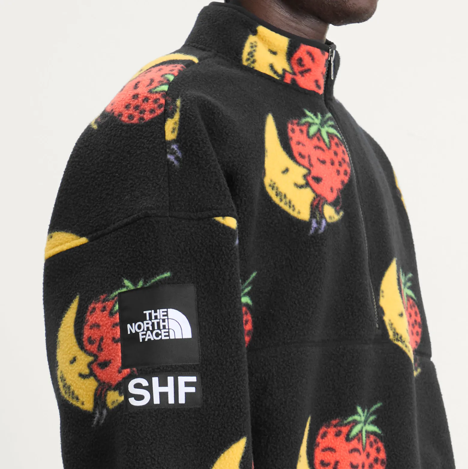The North Face x Sky High Farm Sherpa Fleece 1/2 Zip