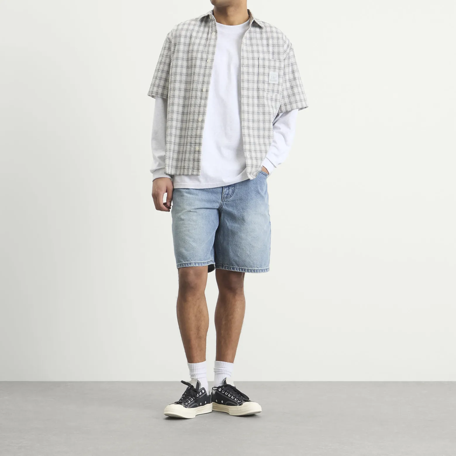 thisisneverthat Relaxed Denim Shorts