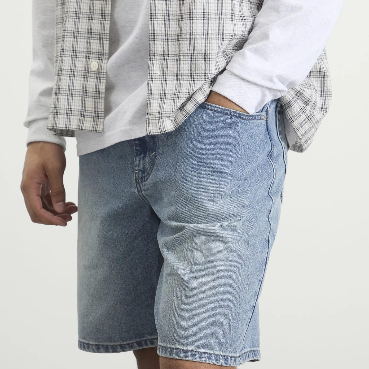 thisisneverthat Relaxed Denim Shorts