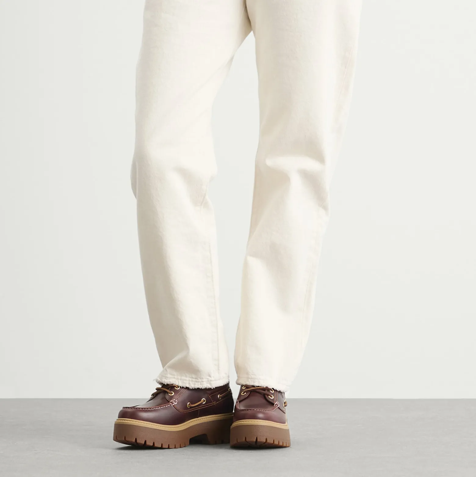 Timberland Stone Street Platform Boat Shoe