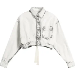 TOGA Denim Short Shirt