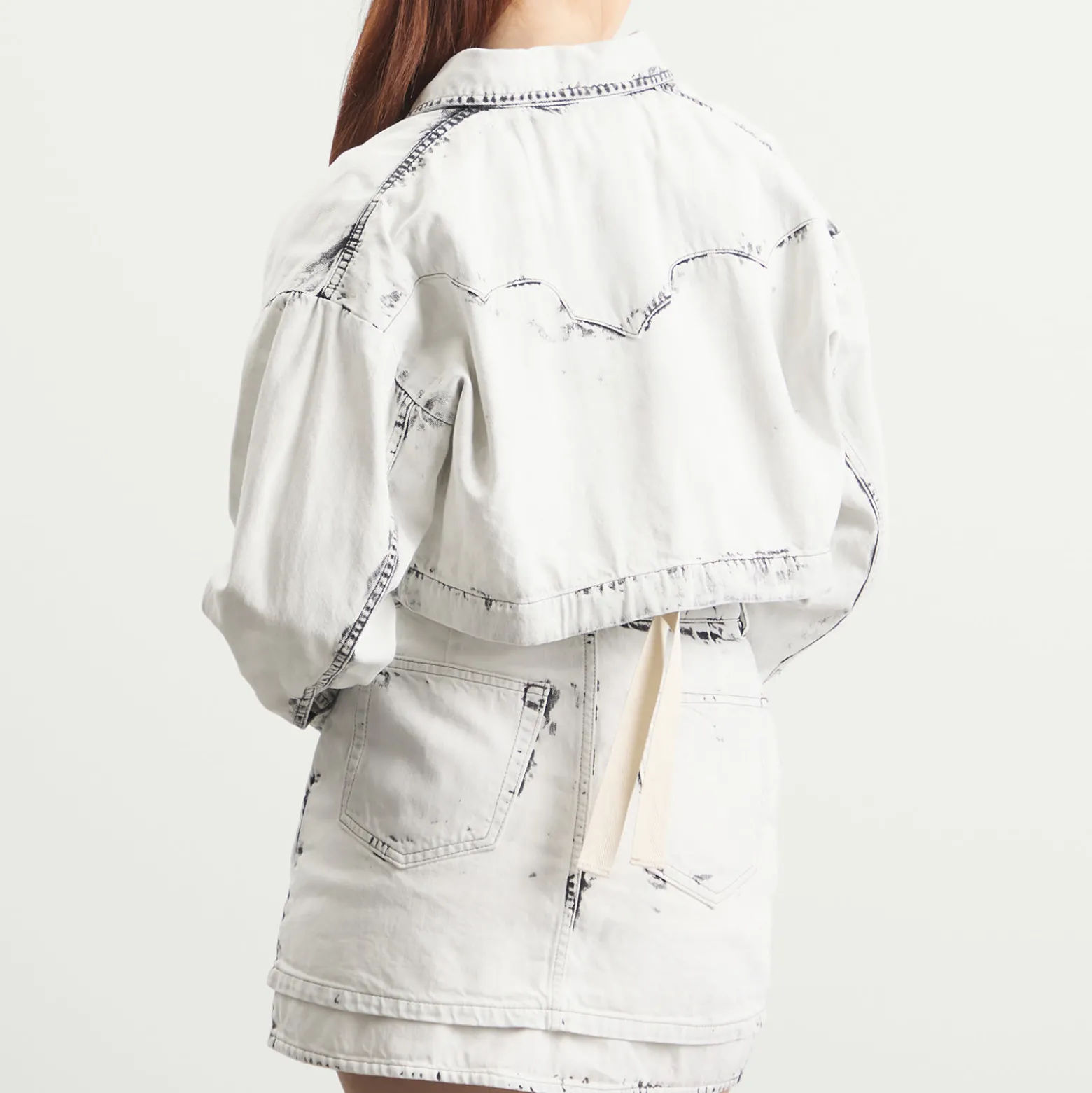TOGA Denim Short Shirt